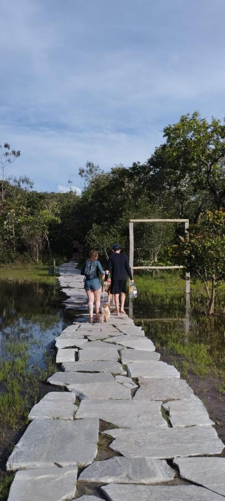 Salto Corumba Hotel Camping Clube Corumbá de Goiás Exteriör bild