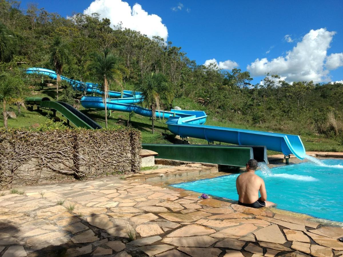 Salto Corumba Hotel Camping Clube Corumbá de Goiás Exteriör bild